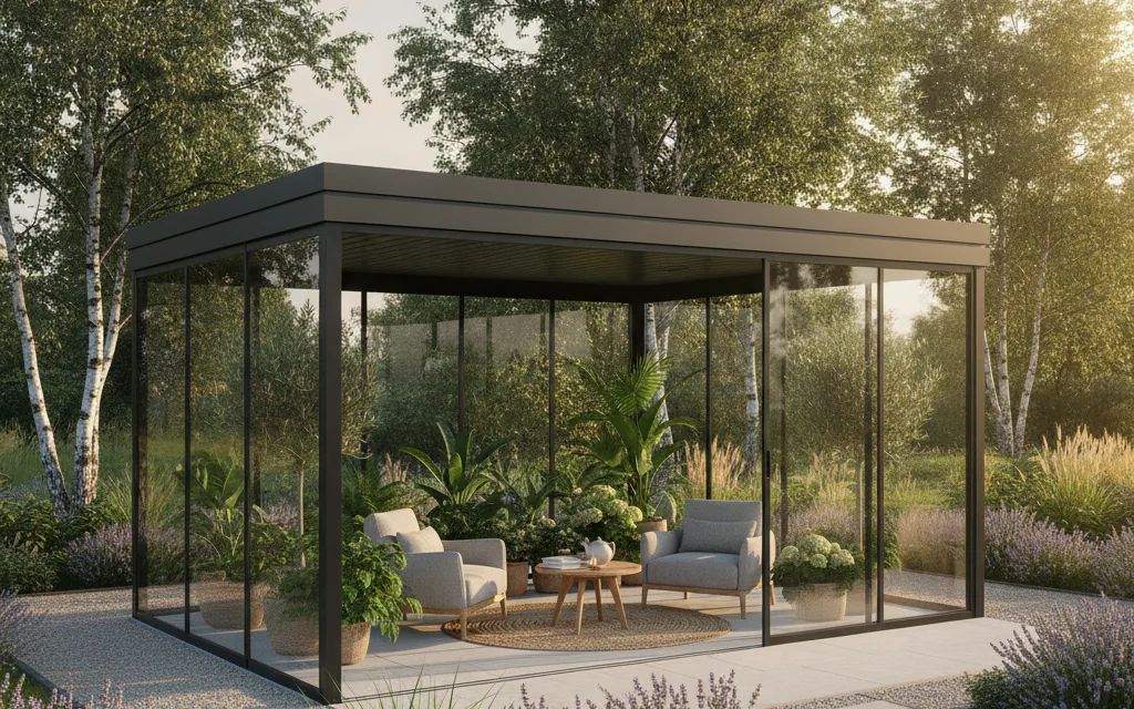 Sodo paviljonas — vizualizacija